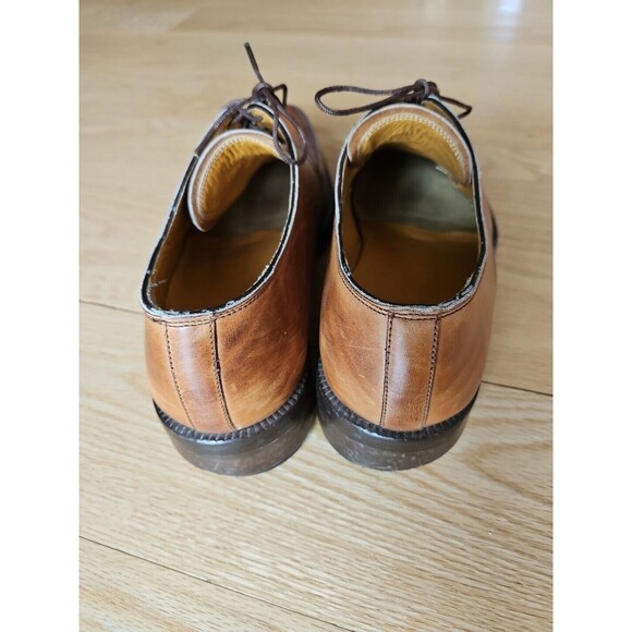 Cox & Wilson Tan Brown Leather Oxford Professor Work Dress Shoes Mens size 43/9‎ - Picture 3 of 13